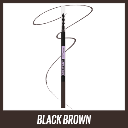 Express Brow Ultra Slim Pencil Eyebrow Makeup, Black Brown