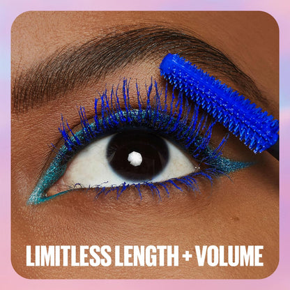 Lash Sensational Sky High Washable Mascara Makeup, Volumizing, Lengthening, Defining, Curling, Multiplying, Buildable Formula, Very Black, 1 Count