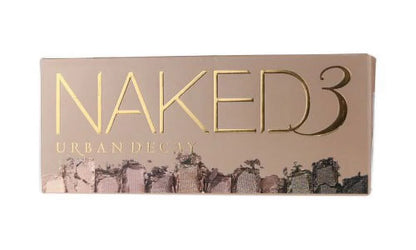 Naked 3 Eyeshadow Palette: 12X Eyeshadow 1X Doubled Ended Shadow/Blending Brush