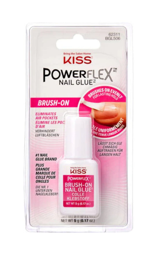 Powerflex Ultra Hold Brush on Nail Glue, Net Wt. 5G (0.17 Oz.)