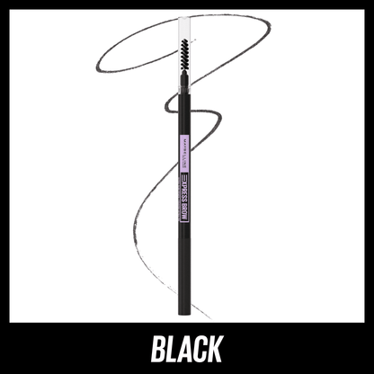 Maybelline Express Brow Ultra Slim Pencil Eyebrow Makeup, Black