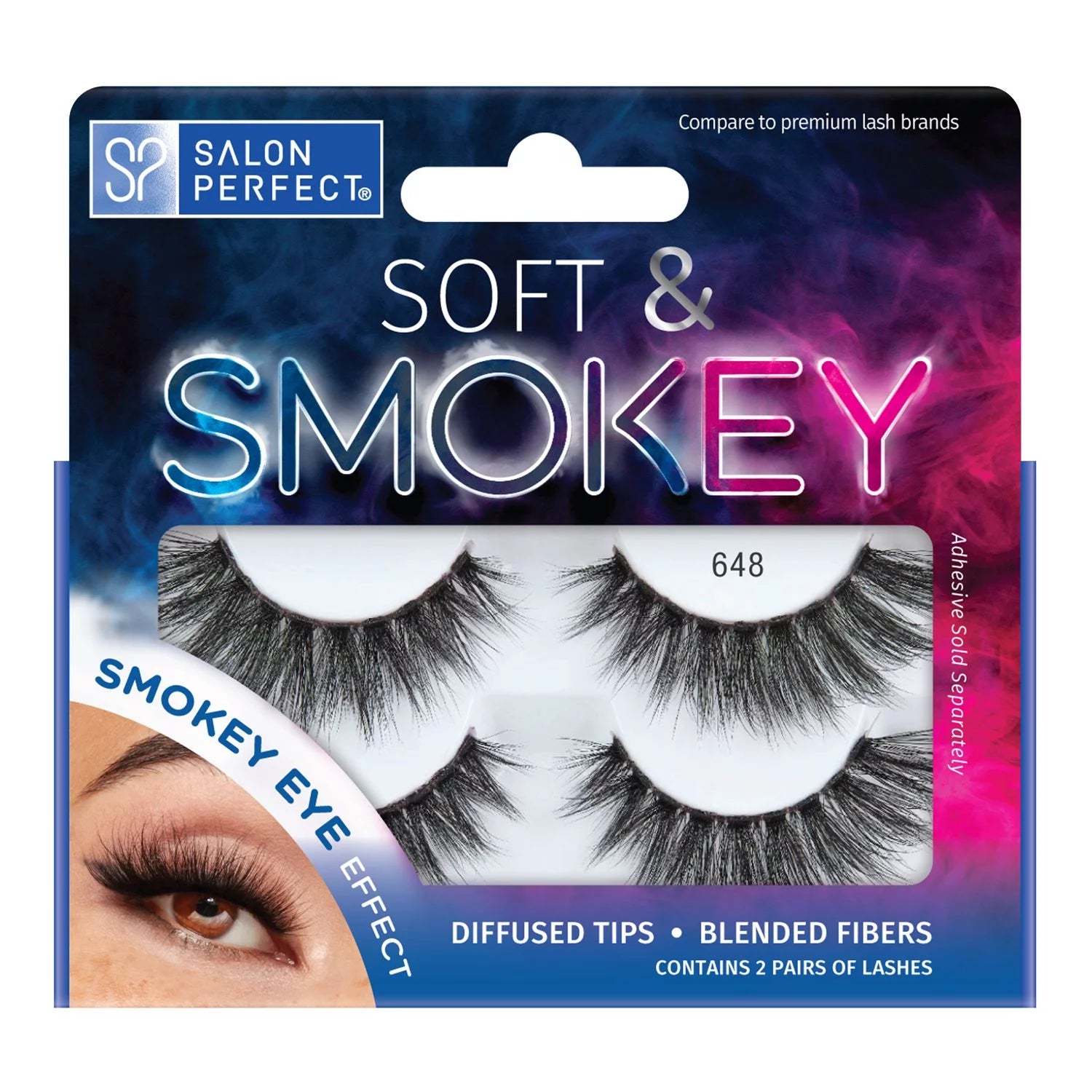 Soft & Smokey 648 Lash, 2 Pairs